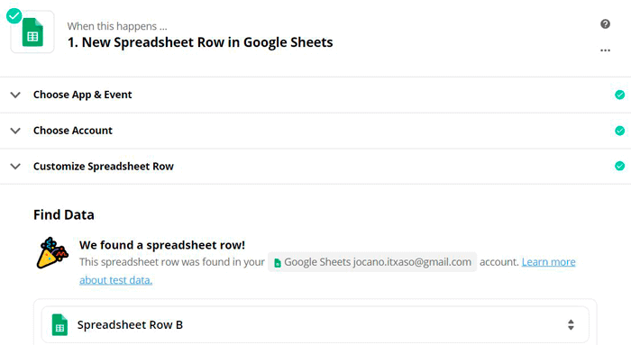 Zapier GoogleSheets 04